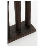Mica Decorations Houten beeld 'Pegara' - L7 x B18 x 46 cm