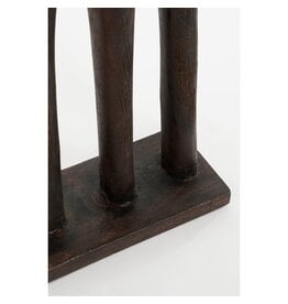 Mica Decorations Houten beeld 'Pegara' - L7 x B18 x 46 cm