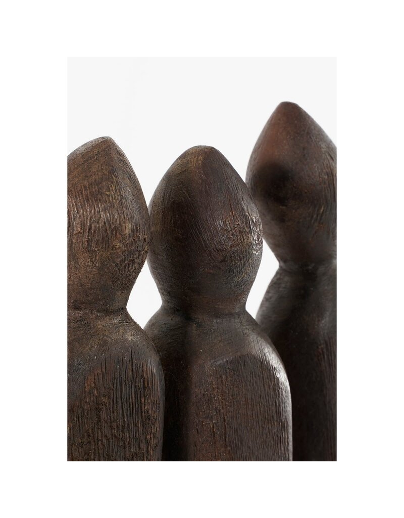Mica Decorations Houten beeld 'Pegara' - L7 x B18 x 46 cm