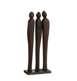 Mica Decorations Houten beeld 'Pegara' - L7 x B18 x 46 cm