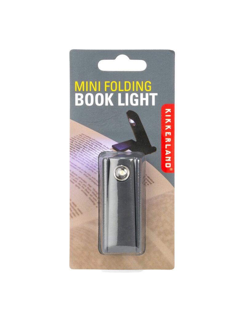 kikkerland Mini opvouwbaar boek-lampje