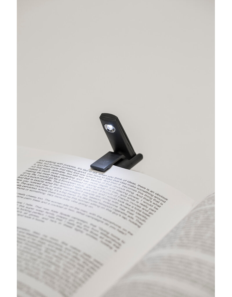kikkerland Mini opvouwbaar boek-lampje