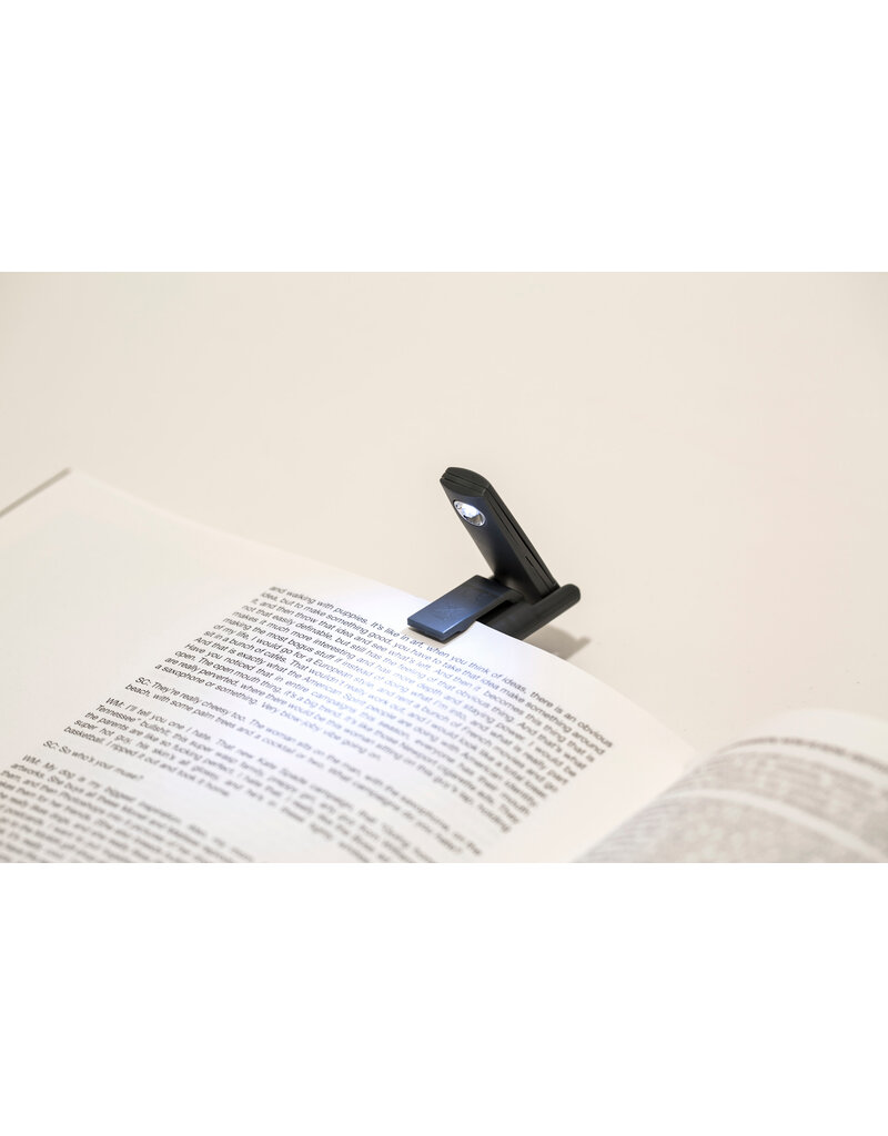 kikkerland Mini opvouwbaar boek-lampje