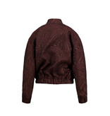 Zusss Bomber jasje van lurex jaquard stof