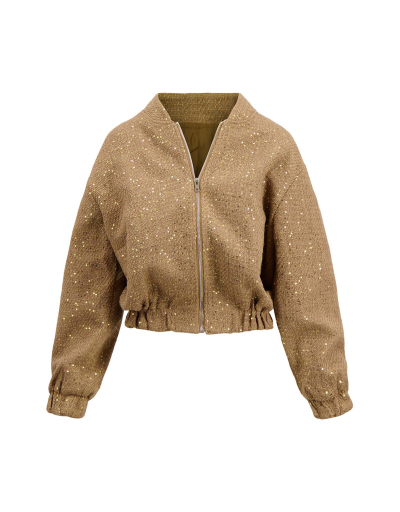 Zusss Bomber jasje met sequins