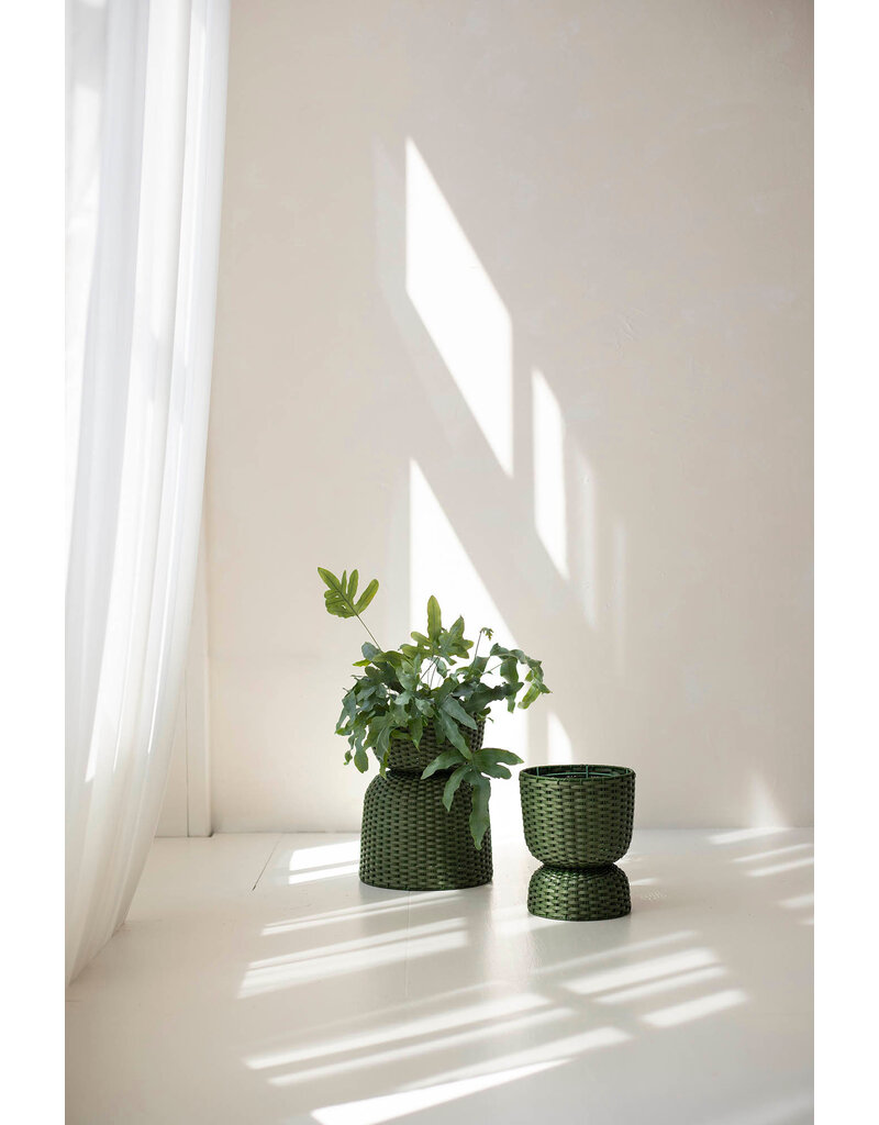 Handed by Basket Twist  - large - Hunting green