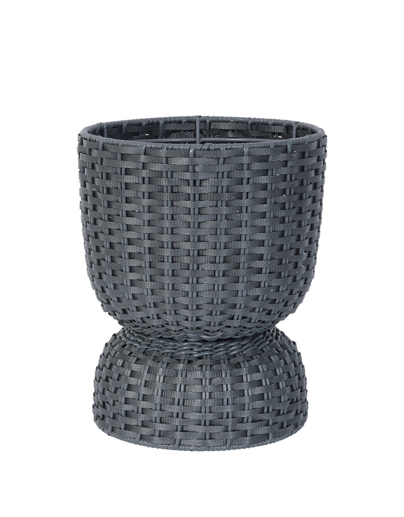 Handed by Basket Twist  - small - Dark grey