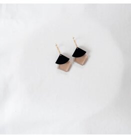 Studio Nok Nok Oorstekers Timeless 17 Black
