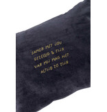 Zusss Kussen 'Samen met jou...' -  35x25cm