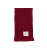 Zusss Gastendoekje 'Warm hugs' -  donkerrood