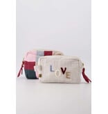 Zusss Toilettas 'Love' -  peper en zout