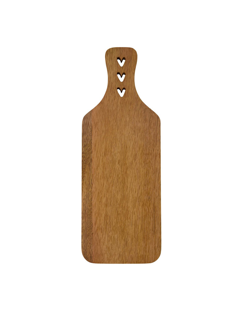 Zusss Houten apero-plank met hartjes