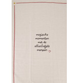 Zusss Keukenset handdoek en theedoek  'good food good mood'