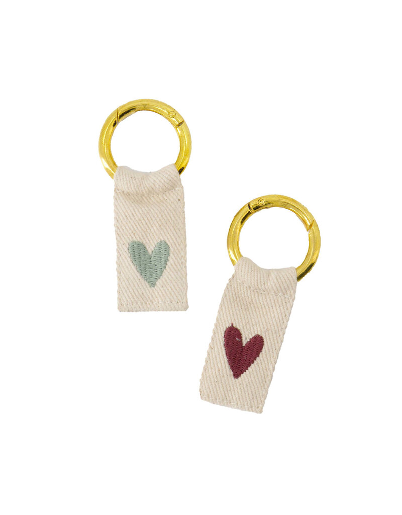 Zusss Kaart 'Samen zijn wij gewoon geweldig' met set van 2 sleutelhangers