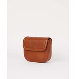 O MY BAG Nina - Dark cognac classic leather