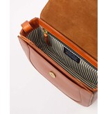 O MY BAG Nina - Dark cognac classic leather