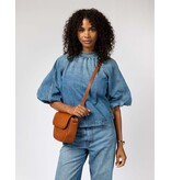 O MY BAG Nina - Dark cognac classic leather