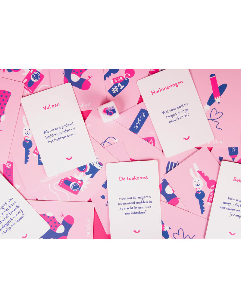 Hellofun! Gezelschapsspel 'Tafel voor twee'