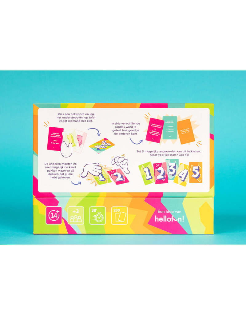 Hellofun! Gezelschapsspel 'Got ya!' - ken je vrienden