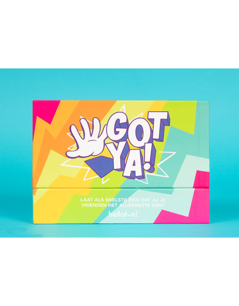 Hellofun! Gezelschapsspel 'Got ya!' - ken je vrienden