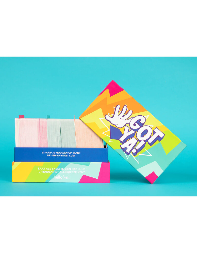 Hellofun! Gezelschapsspel 'Got ya!' - ken je vrienden