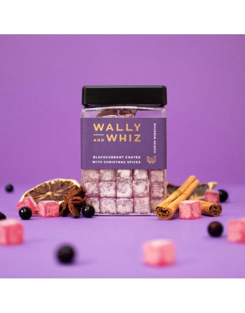Wally and Whiz Winegums - Blackcurrant & Christmas spices (240g)