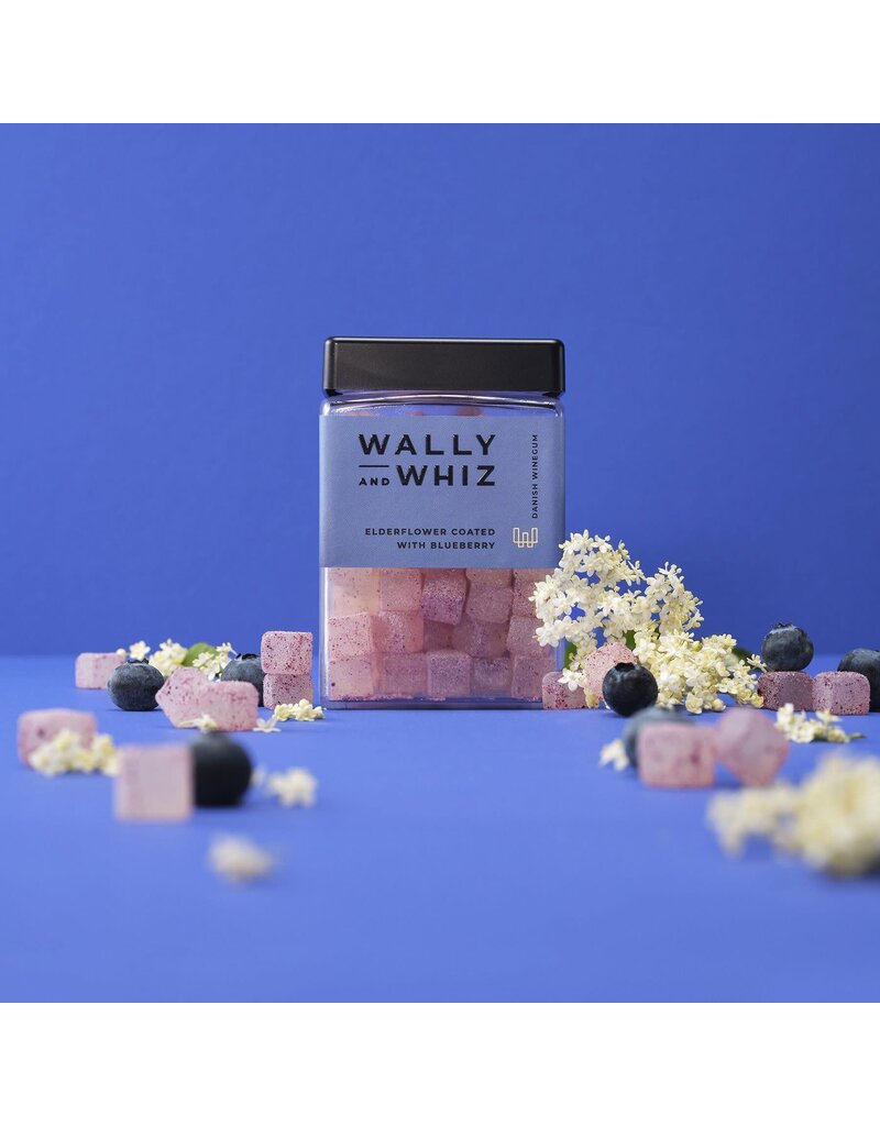 Wally and Whiz Winegums - Elderflower & Blueberry  ( 240g)