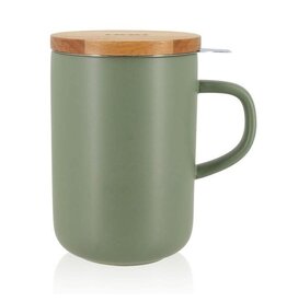 Ogo OGO - Theemok met zeef en deksel - Amandel