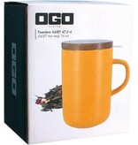 Ogo OGO - Theemok met zeef en deksel - Geel