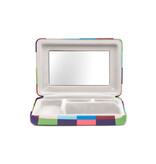 kikkerland Compact juwelendoosje - plaid