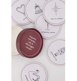 Zusss Set van 6 onderzetters 'Magische momenten...'