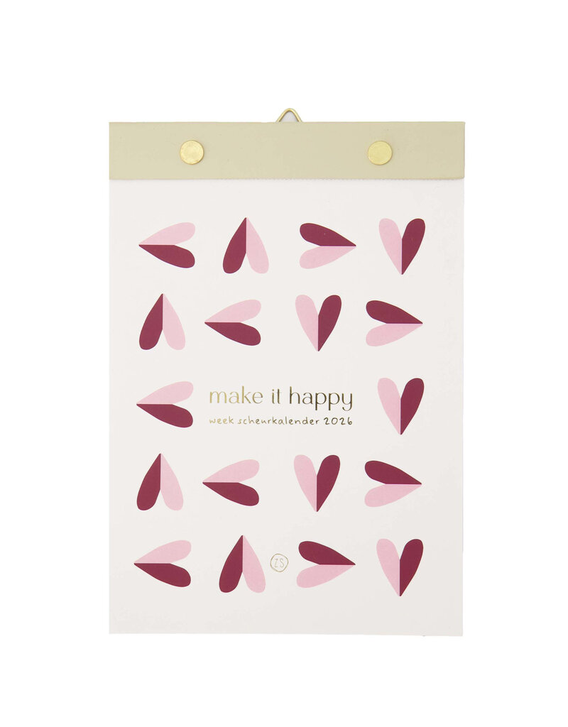 Zusss Scheurkalender 'Make it happy' (week)