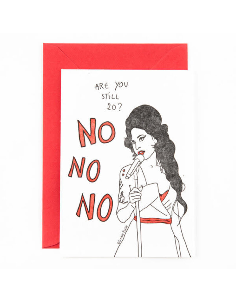 STUDIOFLASH Kaart ‘Are you still 20?'