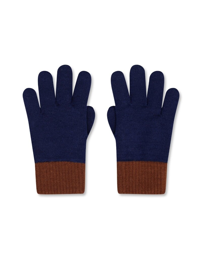 Wolvis Handschoenen - Indigo - 90% extra fijne merinowol