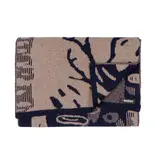 Wolvis Sjaal Myosotis 06 - 100% extra fijne merinowol - 220 cm x 40 cm