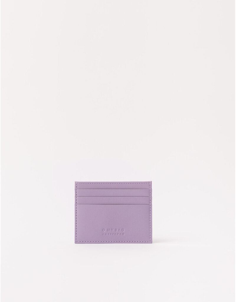 O MY BAG Mark's Cardcase Maxi - Lavender Classic Leather