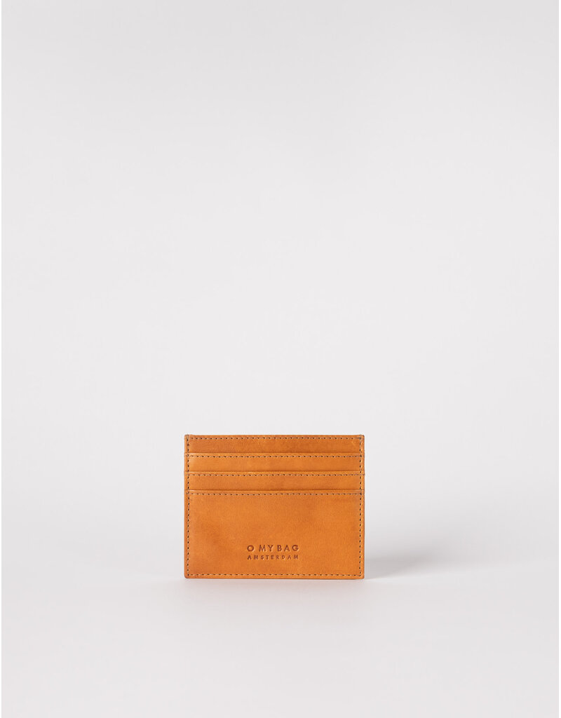 O MY BAG Mark's Cardcase Maxi - Cognac Classic Leather