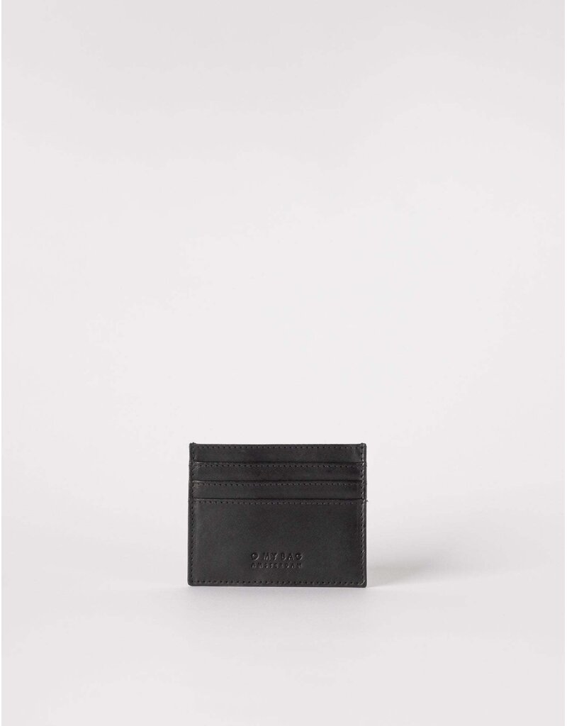 O MY BAG Mark's Cardcase Maxi - Black Classic Leather