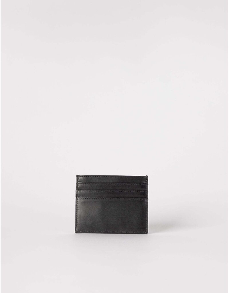 O MY BAG Mark's Cardcase Maxi - Black Classic Leather