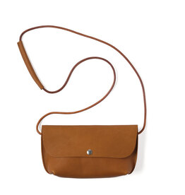 KEECIE Tas Secret Garden - Cognac used look