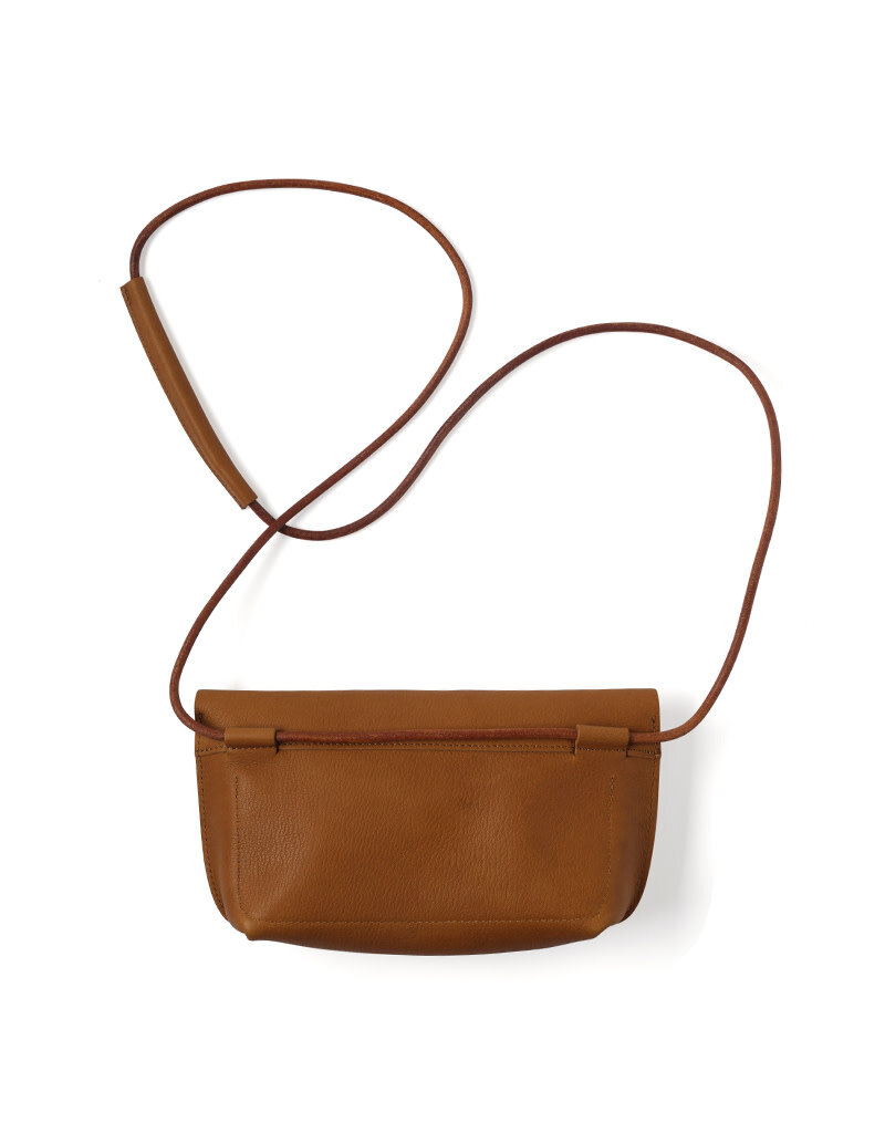 KEECIE Tas Secret Garden - Cognac used look