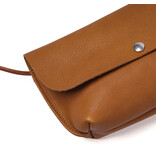 KEECIE Tas Secret Garden - Cognac used look