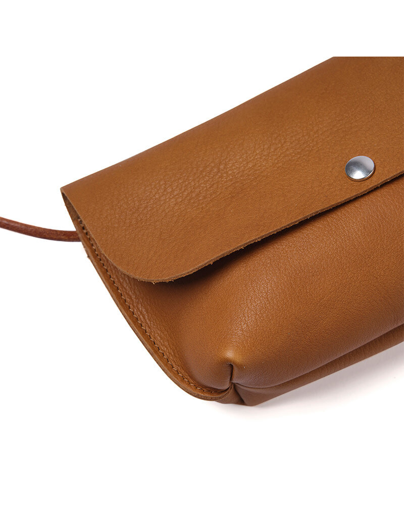 KEECIE Tas Secret Garden - Cognac used look