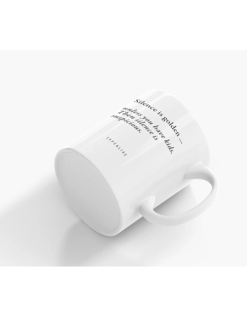 Typealive Mok 'Silence is golden...'