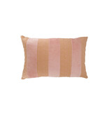 Zusss Kussen  met streep katoen/velvet 60x40cm