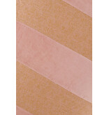 Zusss Kussen  met streep katoen/velvet 60x40cm