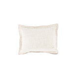 Zusss Kussen hartje met rand gestikt 35x25cm