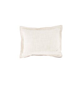 Zusss Kussen hartje met rand gestikt 35x25cm