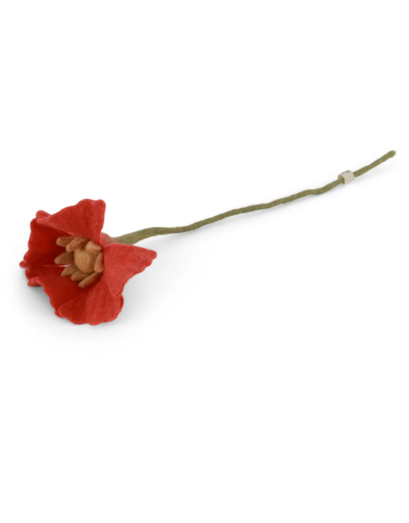 Gry & Sif Poppy Flower - Coral