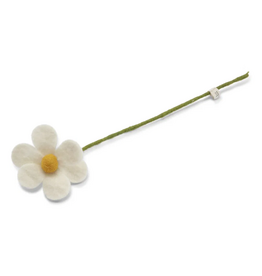 Gry & Sif Simple flower - white